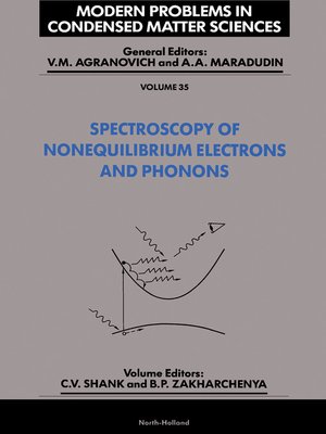 cover image of Spectroscopy of Nonequilibrium Electrons and Phonons